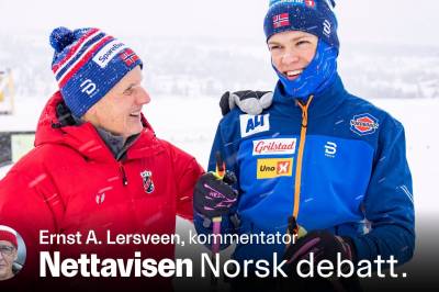 Morfar utelatt: Tror tydeligvis at Johannes Høsflot Klæbo juger