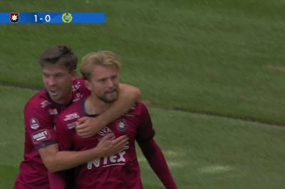 William Hofvander med mål mot Hammarby