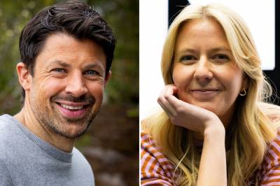 Nils-Ingar Aadne deler bilde med Kristine Grændsen