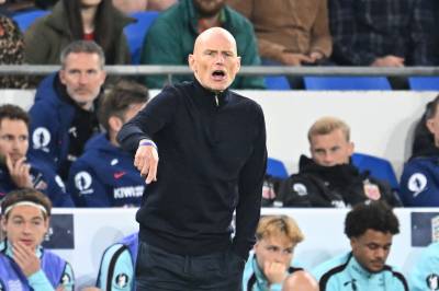 Pressekonferanse med Ståle Solbakken etter tapet mot Wales