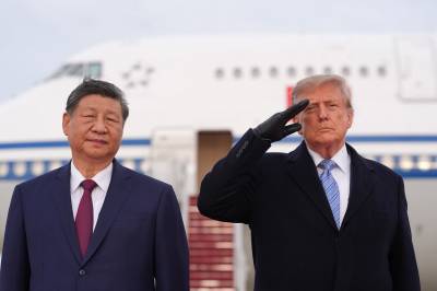 Xi Jinping i USA - tatt i mot av Trump
