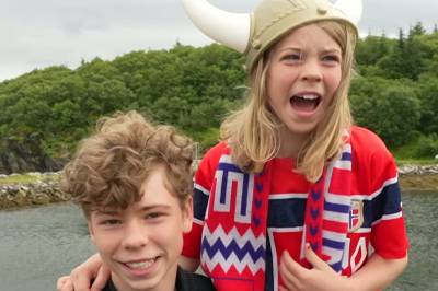 Folket hilser til landslaget