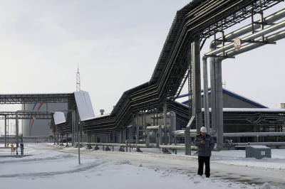 Russisk eksporthamn i brann