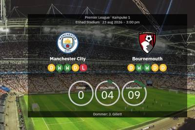 Manchester City vs Bournemouth: Slik starter Enzo Maresca sin første Premier League-kamp