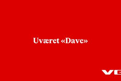 Uværet «Dave»