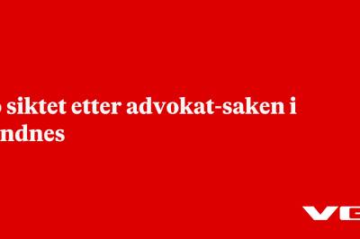 To siktet etter advokat-saken i Sandnes