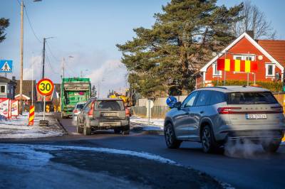 Holder tidsplanen: Slik blir innspurten i Skjebergveien