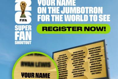 FIFA tar 750 kroner for å vise navn på storskjerm