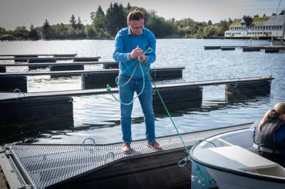 Rektoren måtte avbryte ferien då meldinga kom