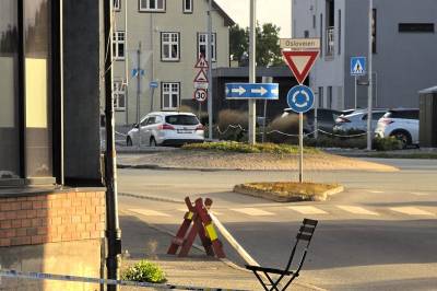 Derfor satte politiet opp sperrebånd i Askim sentrum