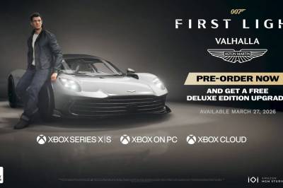 007 First Lights James Bond bytter ut en DB5 med en Valhalla