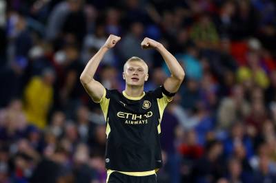 Haaland åpnet scoringskontoen da City slo Crystal Palace