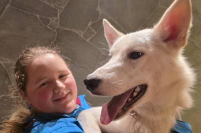 Mie (16) og Tåke i hardtrening