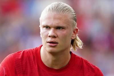 Haaland observert med amerikansk filmstjerne