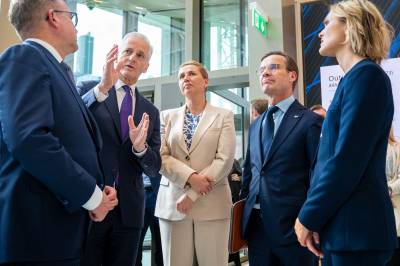 Nordiske statsledere møtes til forsvarsmøte i Danmark