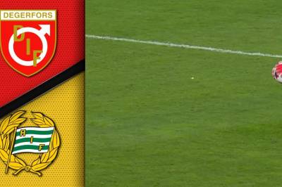 Se høydepunktene fra Degerfors - Hammarby