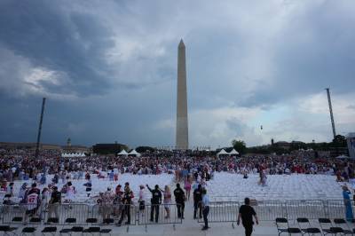 Uvær stopper 250-årsfeiring i Washington