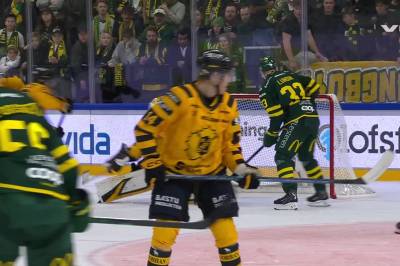 Albin Lundin med mål mot Skellefteå