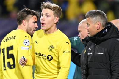 SE NÅ: Kjetil Knutsen og Jens Petter Hauge møter pressen