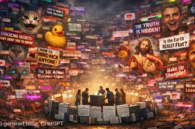 KI sprer søppel på nett: – Er det vi mennesker eller maskinene som faktisk utgjør demokratiet?