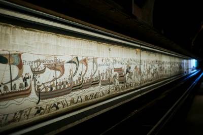 Bayeux-teppet er tilbake på engelsk jord etter nesten 1000 år