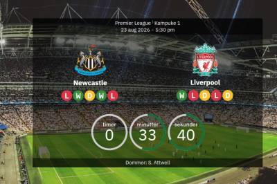 Newcastle vs Liverpool: Lagoppstillingene er klare på St James’ Park