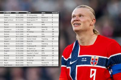 Denne Haaland-listen vekker oppsikt: – Ingen så dette komme