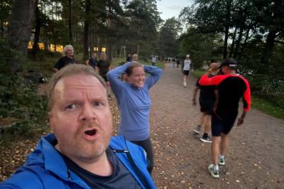 Åtte ganger rundt dammen!?!?!