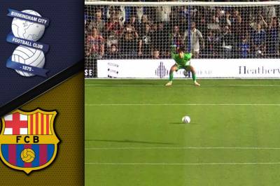 Se høydepunktene fra Birmingham City - Barcelona