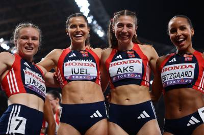 De norske stafettkvinnene med ny rekord – klare for VM-finale