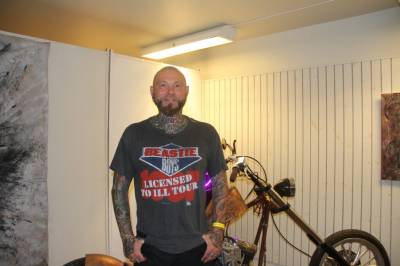 Gert er tilbake med sine unike kunstverk