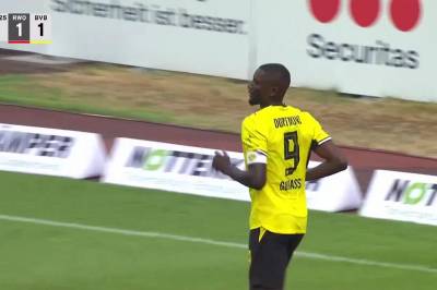 Serhou Guirassy med scoring for Borussia Dortmund
