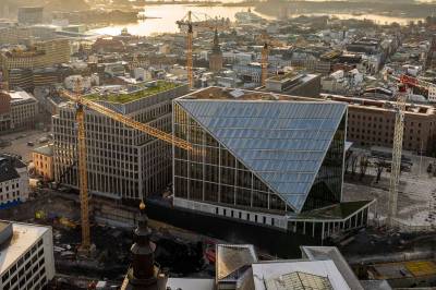 Nå åpner det nye regjeringskvartalet