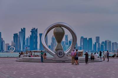 Seks arabiske land gir sin støtte til Gianni Infantino, blant annet Qatar og Libanon fra AFC