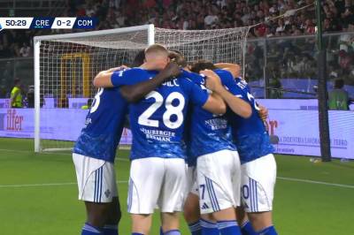 Douvikas scorer mot Cremonese