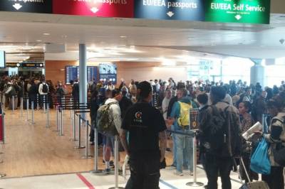 Køkaos på Gardermoen