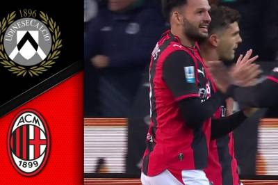 Se høydepunktene fra Udinese - AC Milan