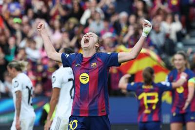 Graham Hansen og Barcelona smadret Real Madrid i CL-kvartfinalen