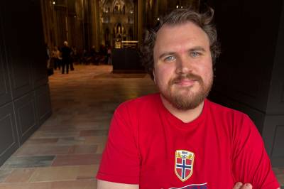 Landslagshyllest i Nidarosdomen