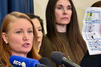 Nytt Epstein-bråk med påstander om Trump: – Disse gule mappene er de som president Trump gjemmer