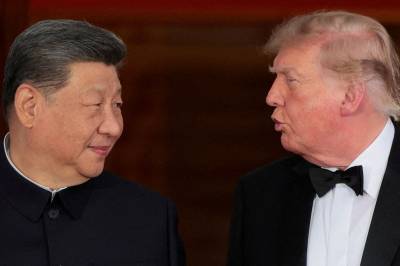 Kina faller USA i ryggen