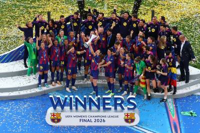 Barce­lona og kristian­sander vant mester­liga­finalen