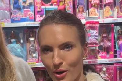 Dette styrer hun unna i lekebutikken