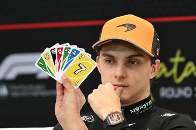 Oscar Piastri, George Russell og Alex Albon holdt et 