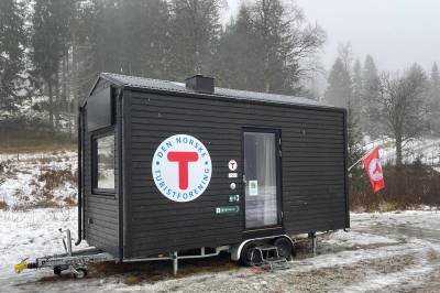 Lodder ut (h)julefeiring på hjul