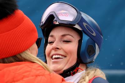 Lindsey Vonn mot seier - leder foran Kajsa Vikchoff Lie
