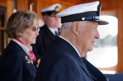 Kongen startet årets sesong for kongeskipet