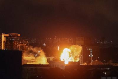 Stort angrep mot Kyiv