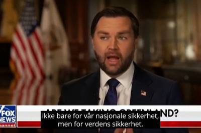 Vance advarer: Mener Europa har sviktet på Grønland