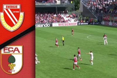 Se høydepunktene fra Energie Cottbus - FC Augsburg